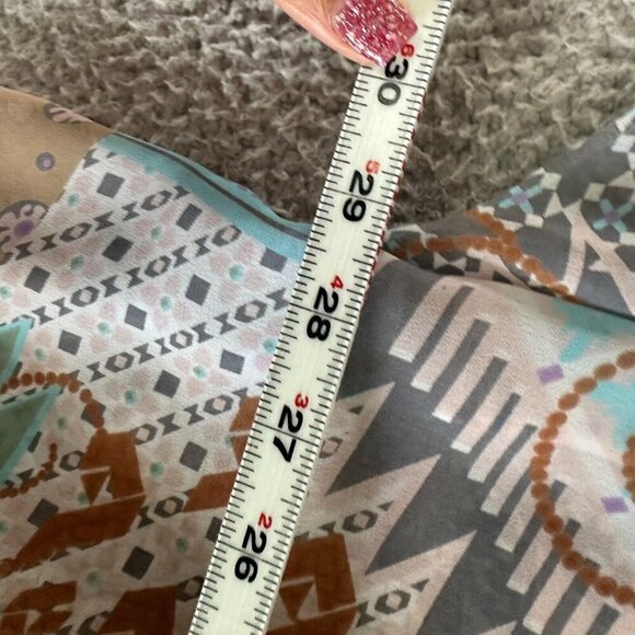 Vintage Spencer Alexis Open Front Kimono Topper Whimsical Fairy Pastels - Picture 14 of 16